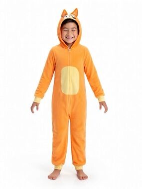 Bluey “Bingo” Onesie - Cozy Hooded Pajamas
